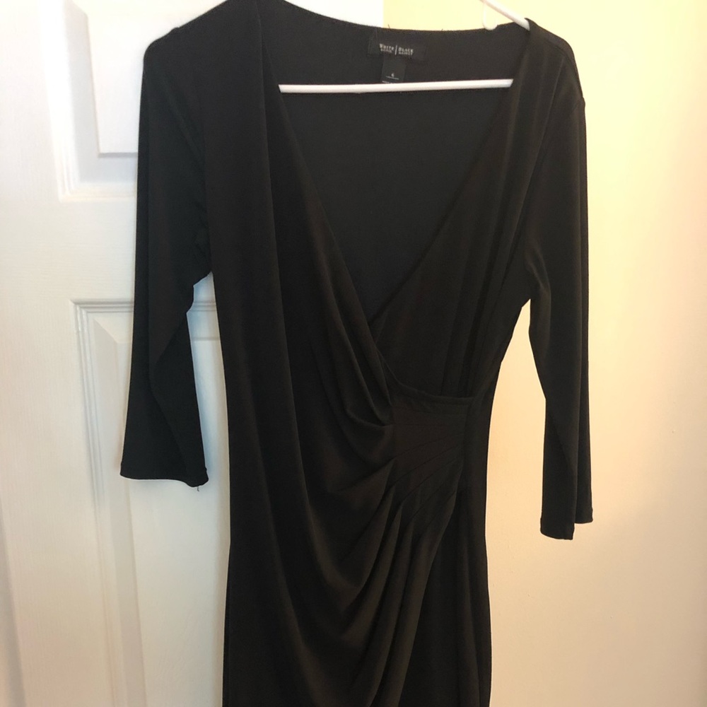 Black cocktail dress